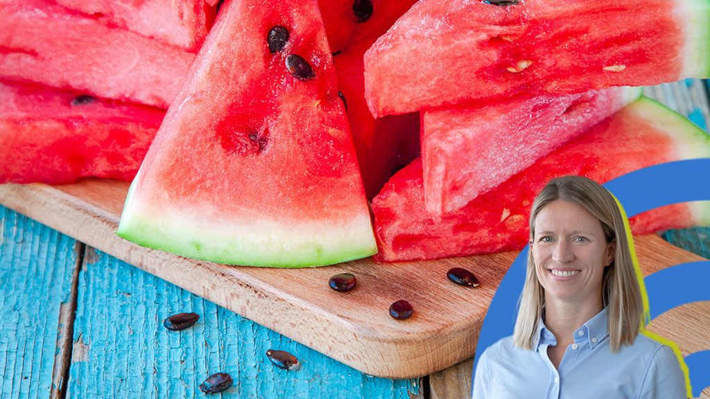 Schon von Regional angebaute Wassermelonen gehört? Heike Hundertmark erklärt, warum sie sich darüber nicht wirklich freut.
